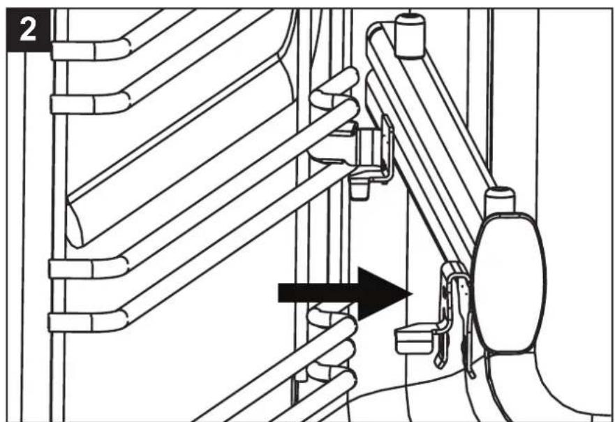Technical line drawing of a mechanical assembly with no visible text or symbols.