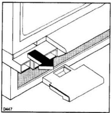 Tricity Bendix BF423W - Door reversibility - 1