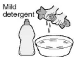 Mild detergent
