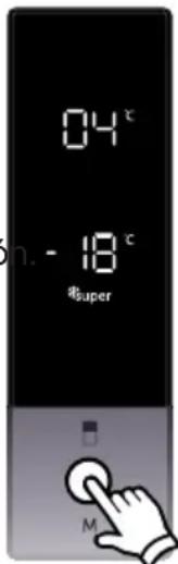 04°C -18°C Super D M