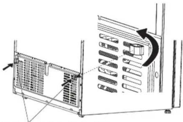 SVAN SVF1884NFDX - Se o seu frigorífico possuir um ventilador de condensador: - 1