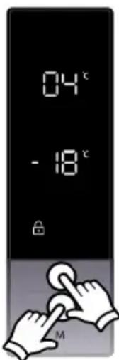 04°C -18°C M
