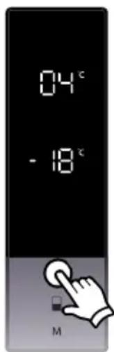 04°C -18°C M