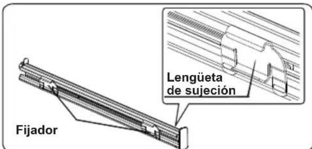 Fijador Lengüeta de sujeción