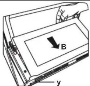 B y
