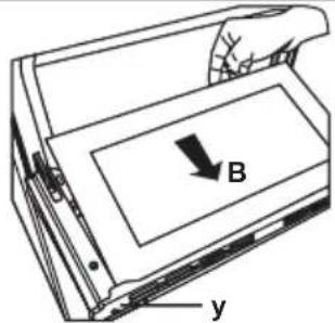 B y