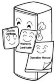 Quality Certificate Warranty Certificate Operation Manual