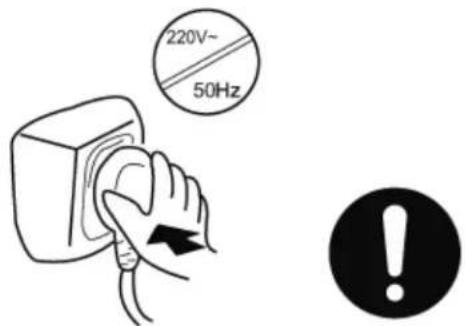 220V~ 50Hz