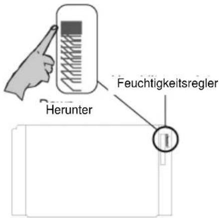 Herunter Feuchtigkeitsregler