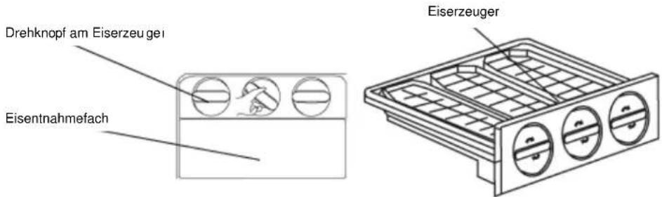 Illustration showing a power outlet connected to a refrigerator with visible Chinese text labels and cleaning products like clear liquid and air.