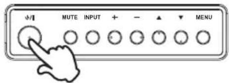MUTE INPUT + - ▲ ▼ MENU