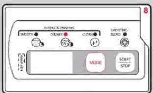 Automatic Mode SMOOTH CANARY CITARY SMOOTH/ MELON MODE START STOP