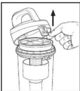 Illustration of a hand inserting a plug into a device with an arrow indicating the insertion (no text or symbols present)