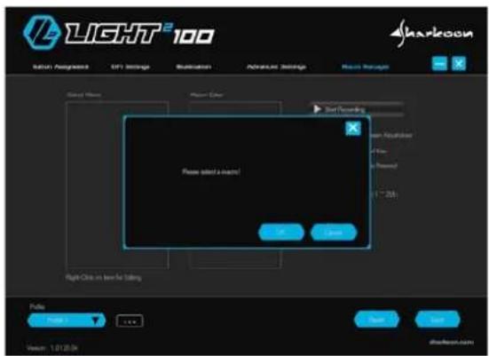 LIGHT® 100 Switch Recognized GPI Settings Illustration Advanced Settings Smart Manager Search Options Mouse Color Start Recording Power Acquisition 4.0% 2.0% 1 - 24h Right-Close in Test for Setting Pulse Reset Save Return Flashbox.com