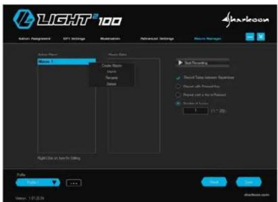 LIGHT® 100 Selection Preferences GPT Settings Illustration Advanced Settings Show Manager Flash Player Movie 1 Movie Color Create Music Show Remove Delete Start Recording Record Table between Bookstore Reset with Personal Expand and a Play in Project Number of Options 1 (1 - 20) Right Close on Time for Editing Follow: Follow Show: 1:01:30.04 Show: www.sharlecom