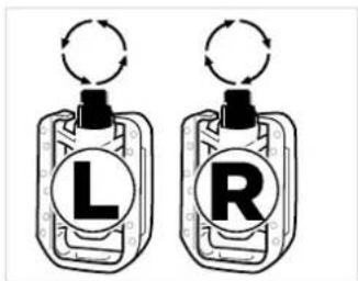 L R