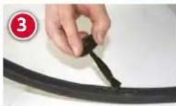 Raleigh Mustang - Fitting a tubular tyre - 3