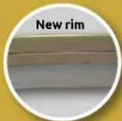 Raleigh Mustang - WHEEL RIM CONDITION - 1