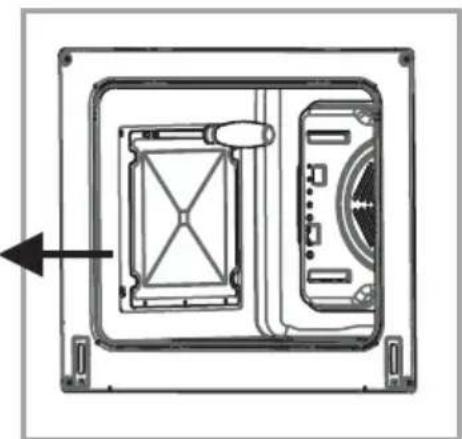 PROLINE PSO 60W-SS-E - Pour enlever le panneau catalytique - 1
