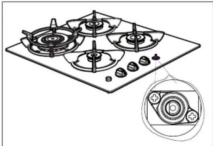 PROLINE PGH465GM-N - Adjusting The Reduced Flame Position - 1