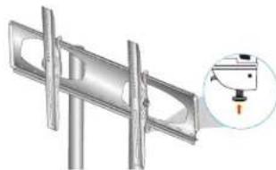 Steren STV-150 - Attaching the LCD TV to the screen brackets - 2
