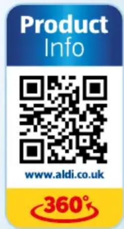 Product Info www.aldi.co.uk 360°