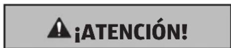 ¡ATENCIÓN!