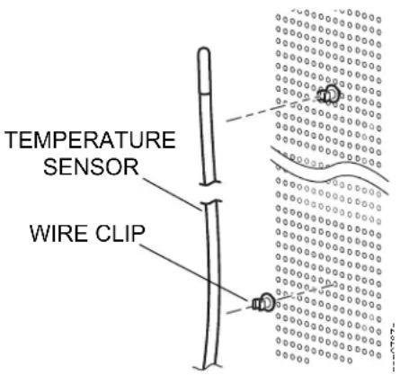 TEMPERATURE SENSOR WIRE CLIP