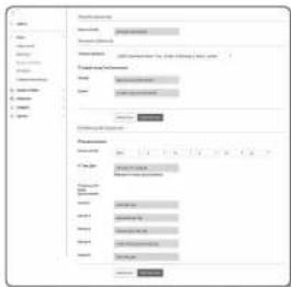Hanwha QNV-7080R - Datum und Zeit - 1