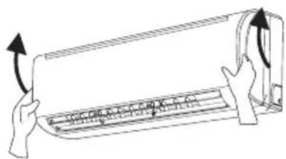 DAITSU APD-12HX - Aprire il pannello - 1