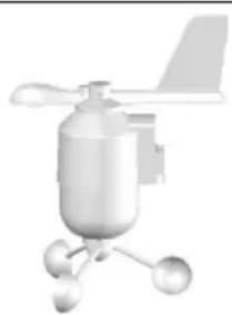 OREGON SCIENTIFIC WMR 89 - SENSOR DE VIENTO - 1
