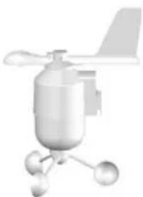 OREGON SCIENTIFIC WMR 89 - WIND SENSOR - 1