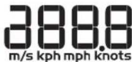 OREGON SCIENTIFIC WMR 89 - Cómo seleccionar la unidad de la velocidad del viento: - 1