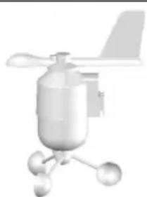 OREGON SCIENTIFIC WMR 89 - WIND SENSOR - 1