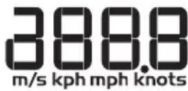 OREGON SCIENTIFIC WMR 89 - To select the wind speed unit: - 1