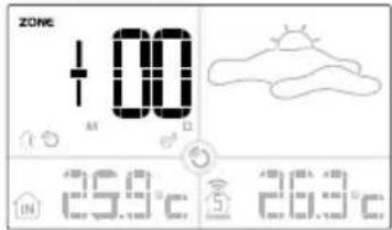 ZONE + 00 AI 云 ON 15.0°C ON 20.0°C