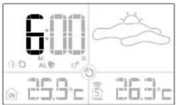 6:00 IN 25.9°C 5 26.9°C