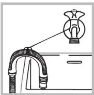 Hotpoint Ariston RDPD 107617 J - Connecting the drain hose - 2