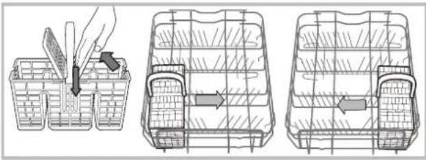 Hotpoint Ariston LSTF 9M124 C EU - Cutlery basket - 1