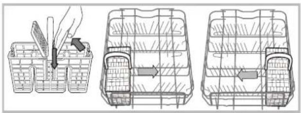 Hotpoint Ariston LSTF 9M124 C EU - Besteckkorb - 1