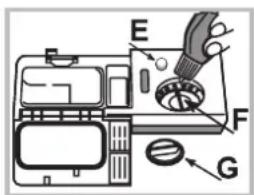Hotpoint Ariston LSTF 9M124 C EU - Caricare il brillantante - 1