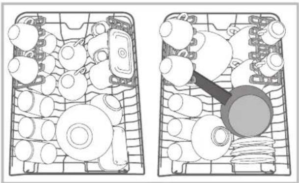 Hotpoint Ariston LSTF 9M124 C EU - Geschirrspüler-Oberkorb - 1