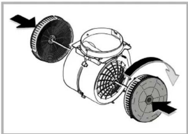 INDESIT IHPC 6.5 LM X - Rond koolstofffilter - 1