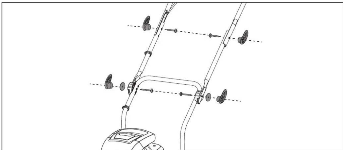 McGregor MEH1533M - Step 2 - Fix the upper an middle handle - 1