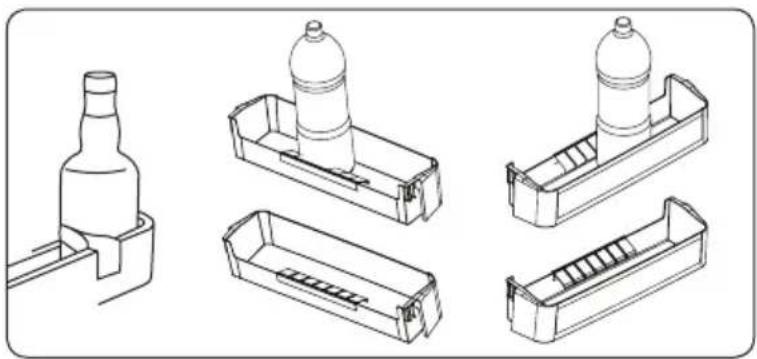 NORDMENDE RIFF50502NF - Bottle holder (In some models) - 1