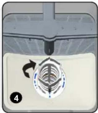 NORDMENDE DW66SL - Cleaning machine and filters - 4
