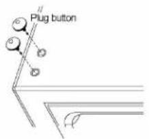 Magic Chef HMBR445BE - CHANGING THE REVERSIBLE DOOR - 3