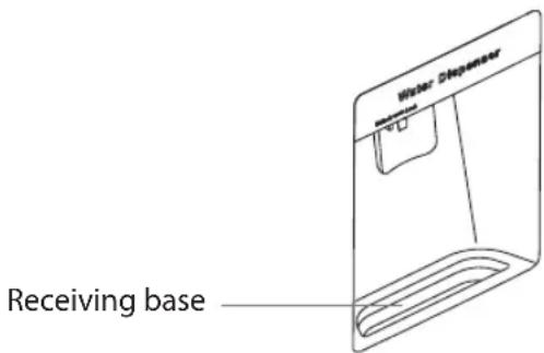 Water Dispenser Receiving base