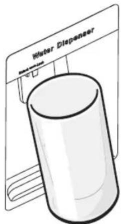 Water Dispenser Red liquid