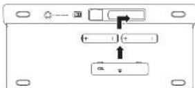 Logik LKBUBT14 - Installing the Batteries - 1